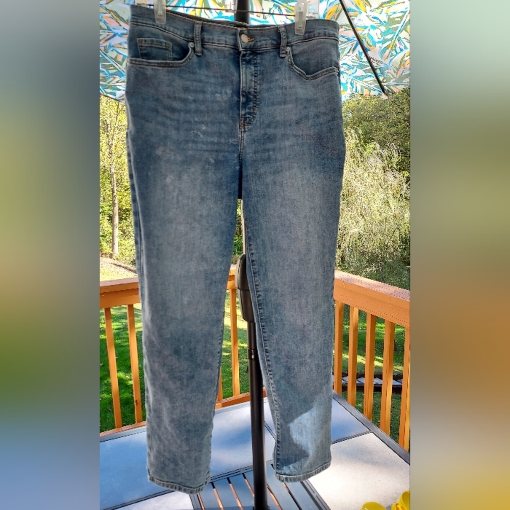 Banana Republic high rise slim jeans